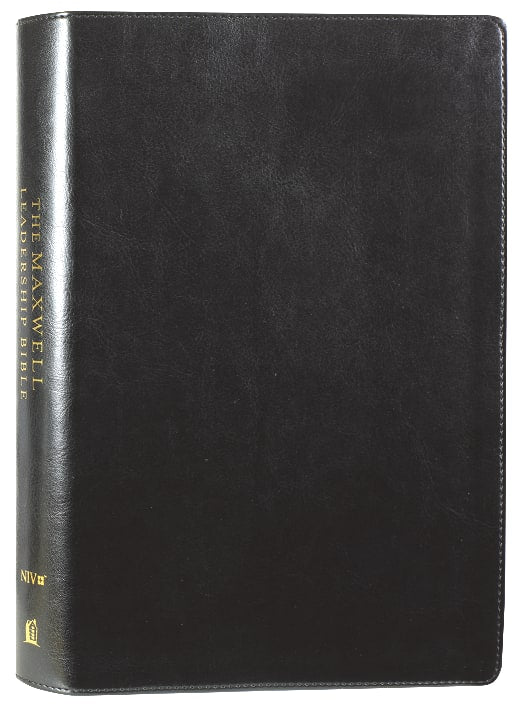 NIV Maxwell Leadership Bible Black 3rd Edition