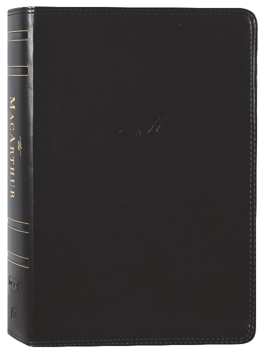 NKJV Macarthur Study Bible Black (2nd Edition)