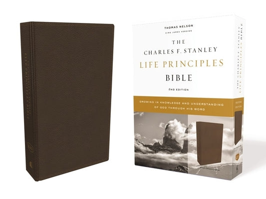 KJV Charles F. Stanley Life Principles Bible Brown (2nd Edition)