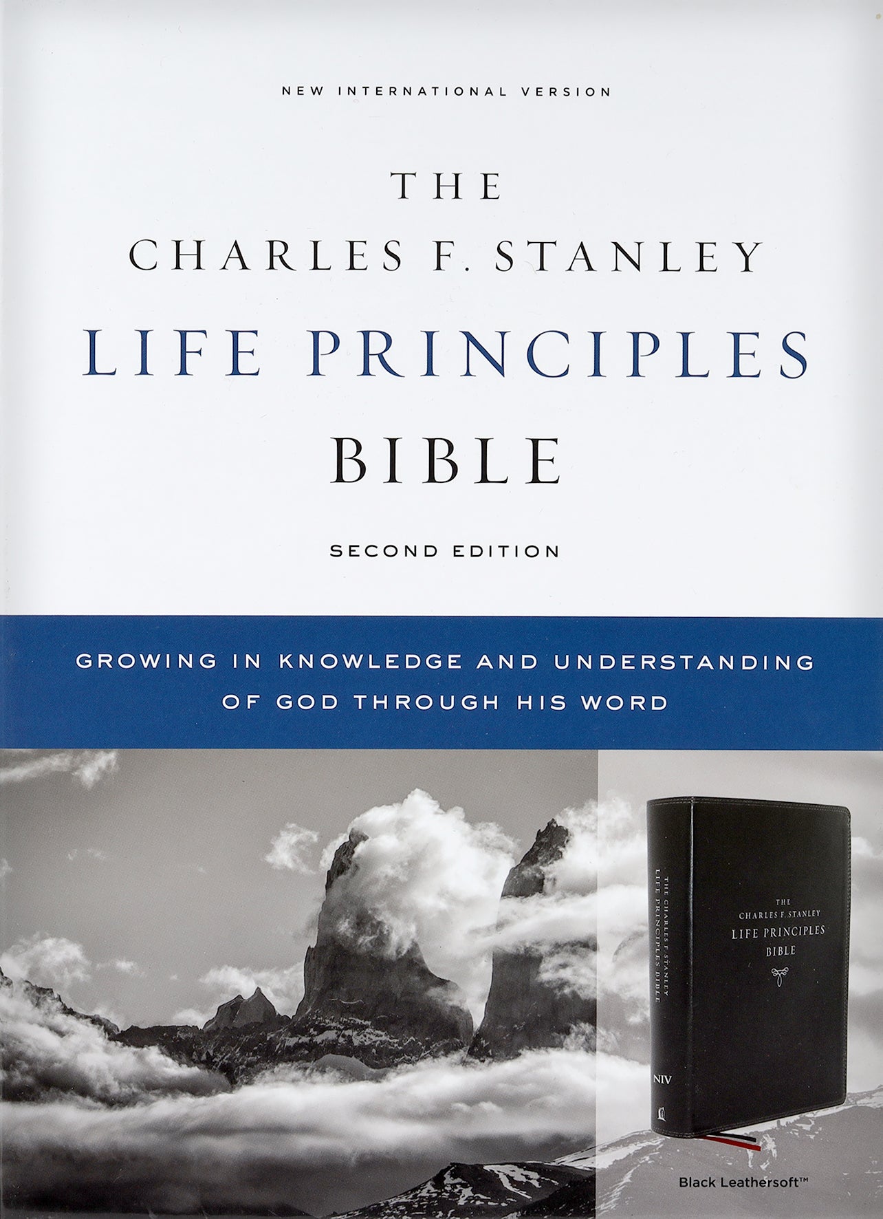NIV Charles F Stanley Life Principles Bible Black (2nd Edition)