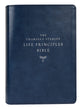 NIV Charles F Stanley Life Principles Bible Blue Thumb Index (2nd Edition)