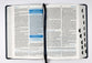 NIV Charles F Stanley Life Principles Bible Blue Thumb Index (2nd Edition)