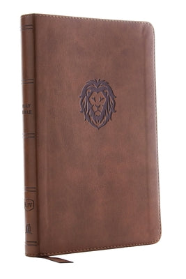 KJV Thinline Bible Youth Edition Brown (Red Letter Edition)
