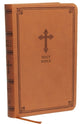 KJV Value Thinline Bible Compact Brown (Red Letter Edition)