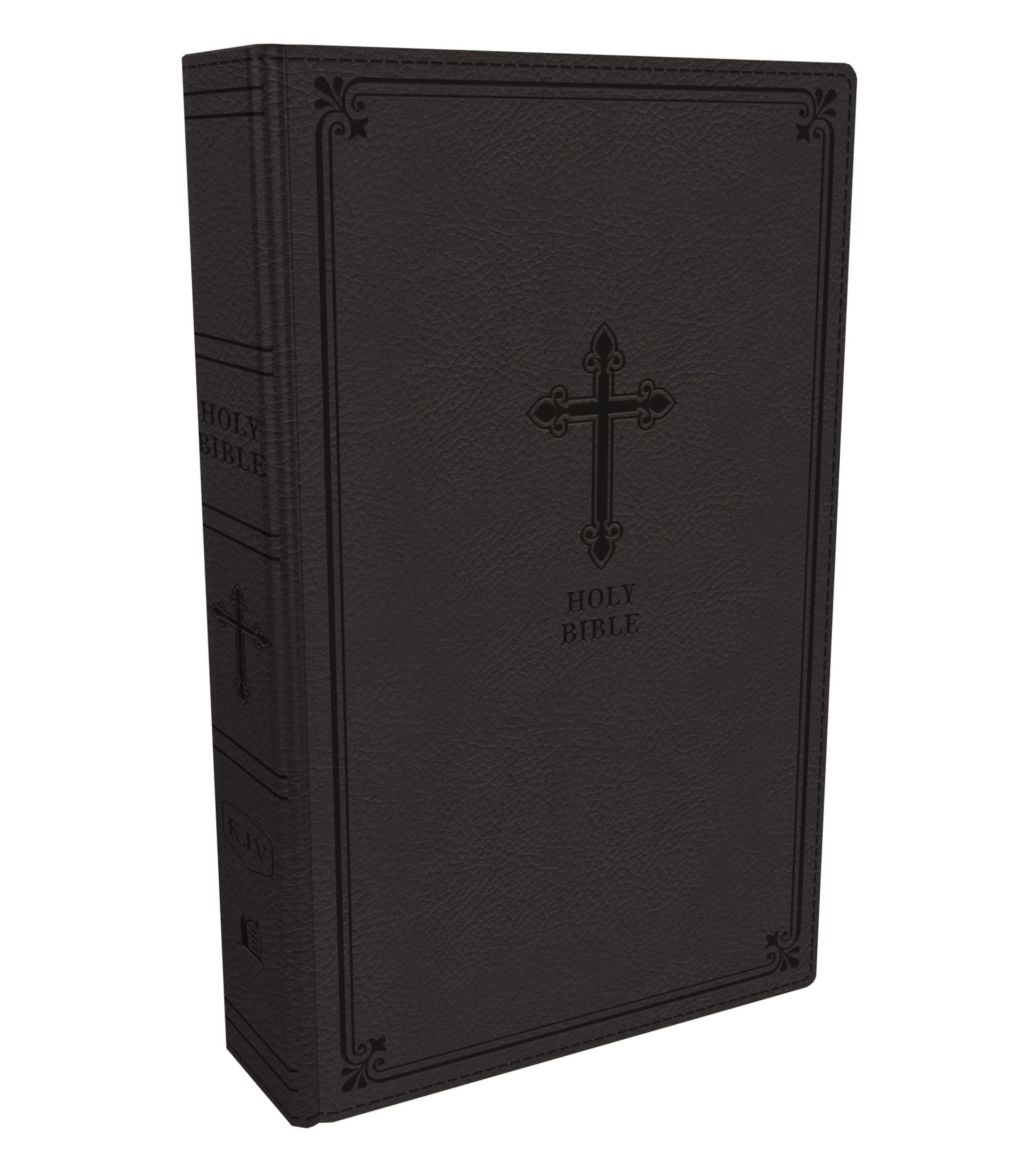 KJV Value Thinline Bible Large Print Black (Red Letter Edition)