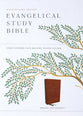NKJV Evangelical Study Bible Brown (Red Letter Edition)