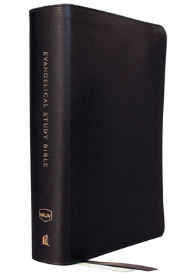 NKJV Evangelical Study Bible Black (Red Letter Edition)