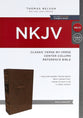 NKJV Reference Bible Brown Verse By Verse (Red Letter Edition)