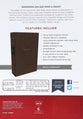 NKJV Reference Bible Brown Verse By Verse (Red Letter Edition)