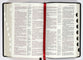 NKJV Reference Bible Black Indexed Verse By Verse (Red Letter Edition)