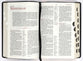 NKJV Reference Bible Black Indexed Verse By Verse (Red Letter Edition)
