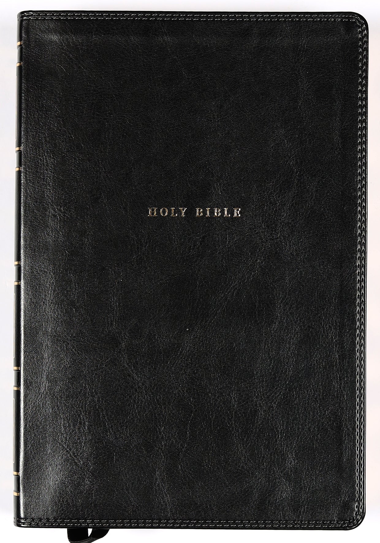 NKJV Reference Bible Black Indexed Verse By Verse (Red Letter Edition)