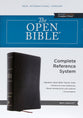 NIV Open Bible Black (Red Letter Edition)
