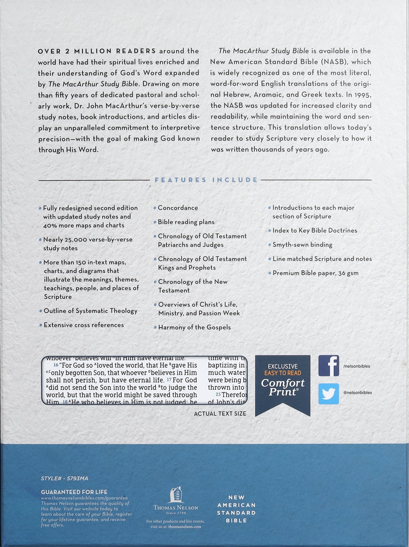 NASB Macarthur Study Bible 2nd Edition Brown