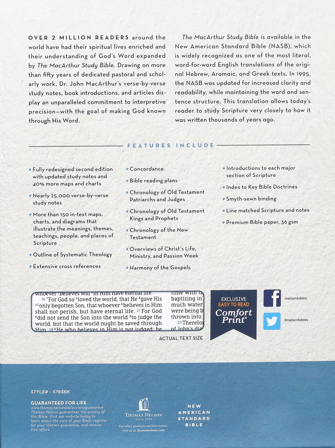 NASB Macarthur Study Bible 2nd Edition Black
