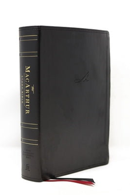 NASB Macarthur Study Bible 2nd Edition Black Indexed