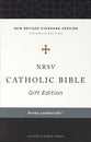 NRSV Catholic Bible Gift Edition Brown (Anglicised)