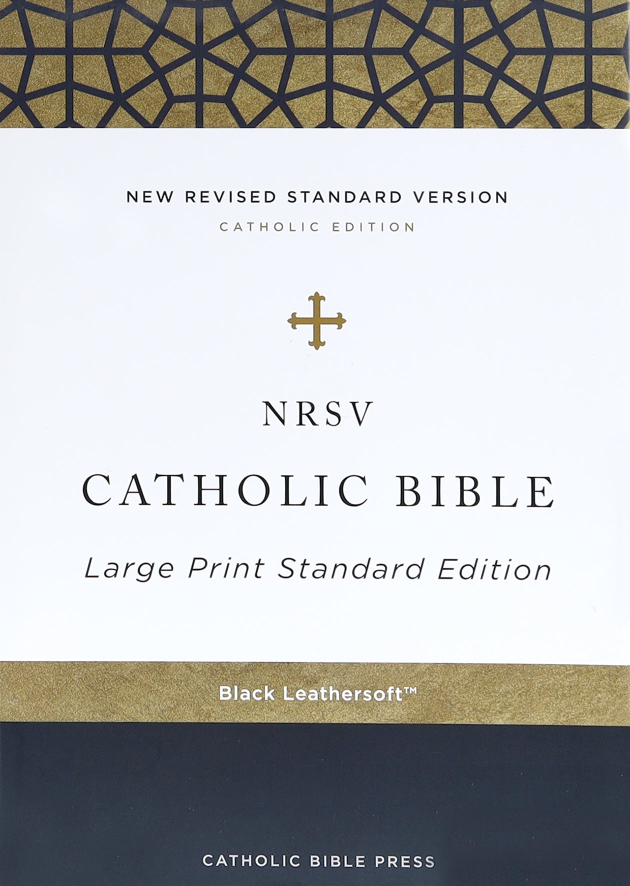 NRSV Catholic Bible Large Print Black