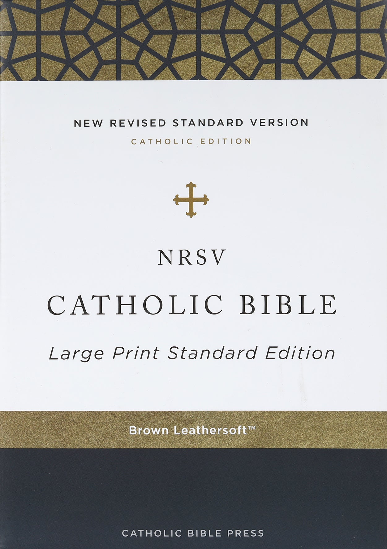 NRSV Catholic Bible Large Print Brown