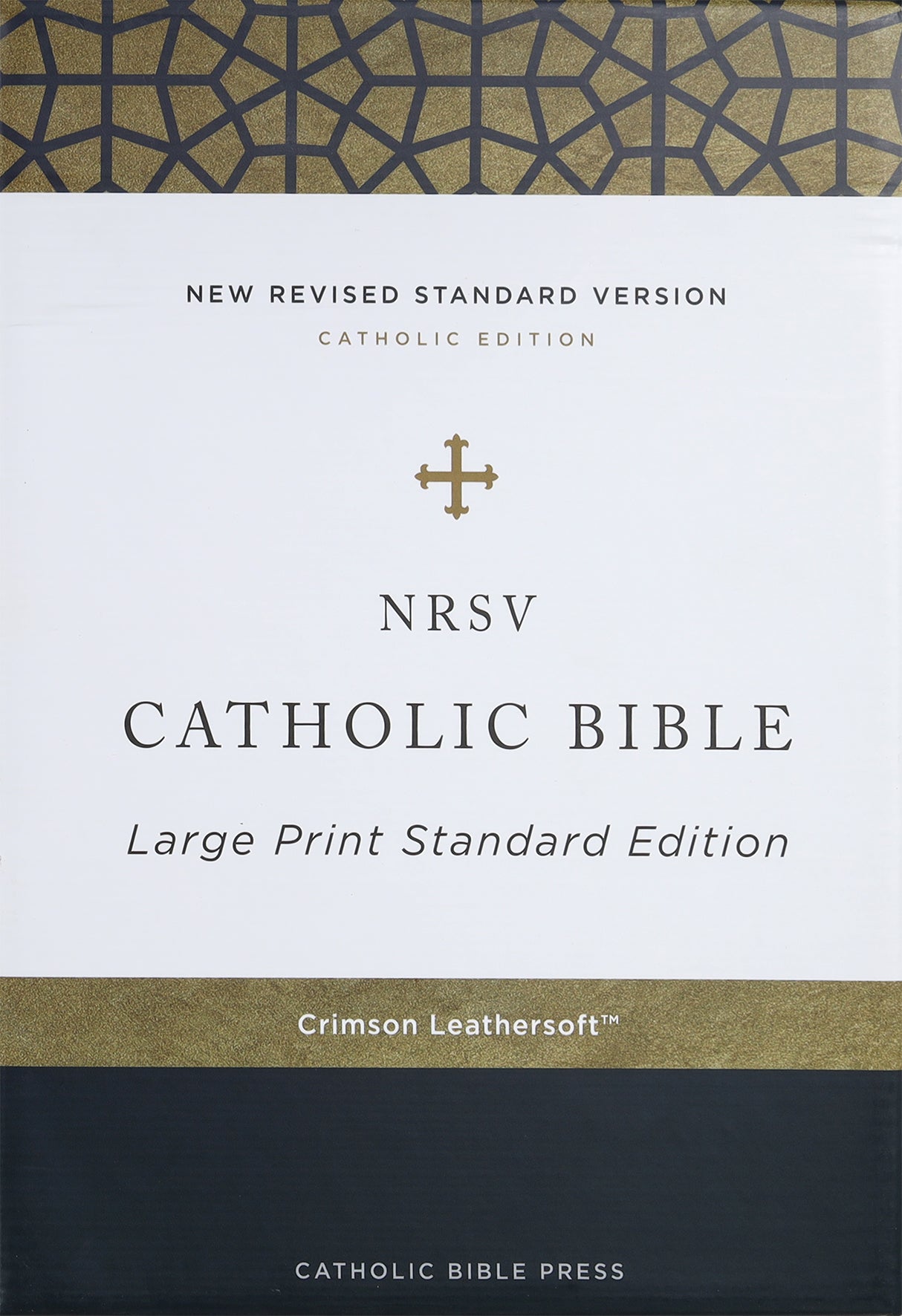 NRSV Catholic Bible Large Print Red