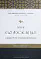 NRSV Catholic Bible Large Print Red