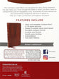 NKJV End-Of-Verse Reference Compact Bible, Brown (Red Letter Edition)