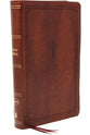 NKJV End-Of-Verse Reference Compact Bible, Brown (Red Letter Edition)