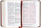 NKJV End-Of-Verse Reference Compact Bible, Brown (Red Letter Edition)