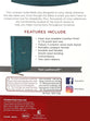 NKJV End-Of-Verse Reference Compact Bible, Teal (Red Letter Edition)