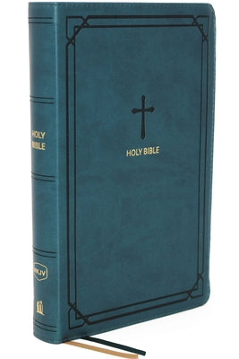 NKJV End-Of-Verse Reference Compact Bible, Teal (Red Letter Edition)