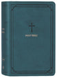 NKJV End-Of-Verse Reference Compact Bible, Teal (Red Letter Edition)