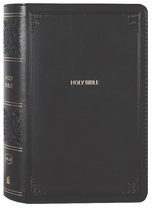 NKJV End-Of-Verse Reference Compact Bible, Black (Red Letter Edition)
