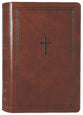 NKJV End-Of-Verse Reference Bible Personal Size Large Print Brown (Red Letter Edition)
