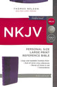 NKJV End-Of-Verse Reference Bible Personal Size Large Print Purple (Red Letter Edition)
