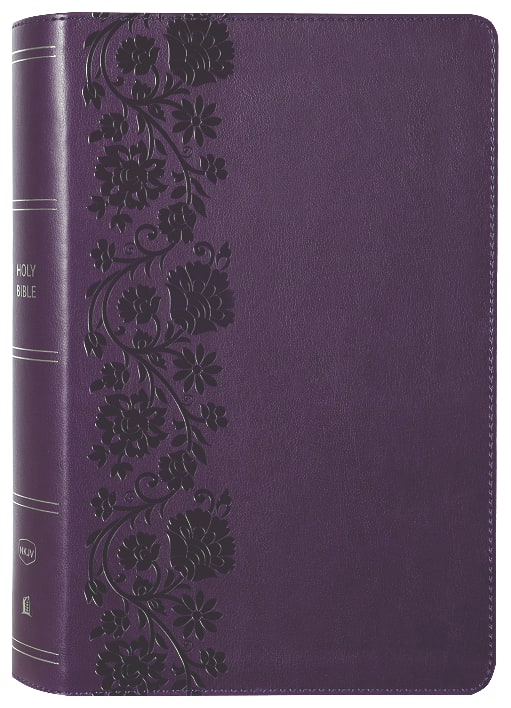 NKJV End-Of-Verse Reference Bible Personal Size Large Print Purple (Red Letter Edition)