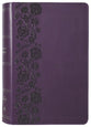 NKJV End-Of-Verse Reference Bible Personal Size Large Print Purple (Red Letter Edition)