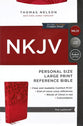 NKJV End-Of-Verse Reference Bible Personal Size Large Print Pink (Red Letter Edition)
