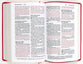 NKJV End-Of-Verse Reference Bible Personal Size Large Print Pink (Red Letter Edition)