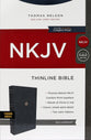 NKJV Thinline Bible Navy Thumb Indexed (Red Letter Edition)
