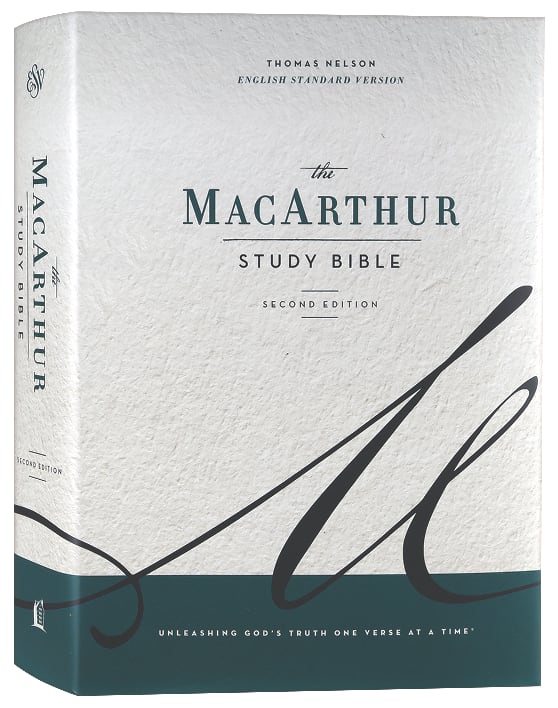 ESV Macarthur Study Bible 2nd Edition (Black Letter Edition)