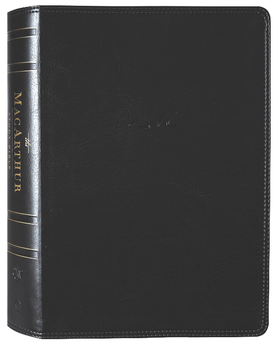 ESV Macarthur Study Bible 2nd Edition Black (Black Letter Edition)