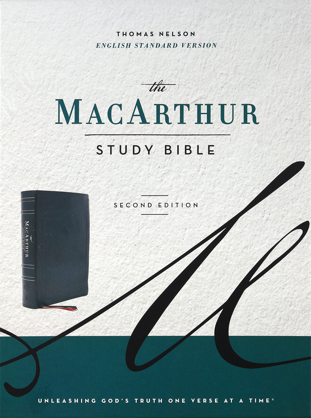 ESV Macarthur Study Bible 2nd Edition Black (Black Letter Edition)