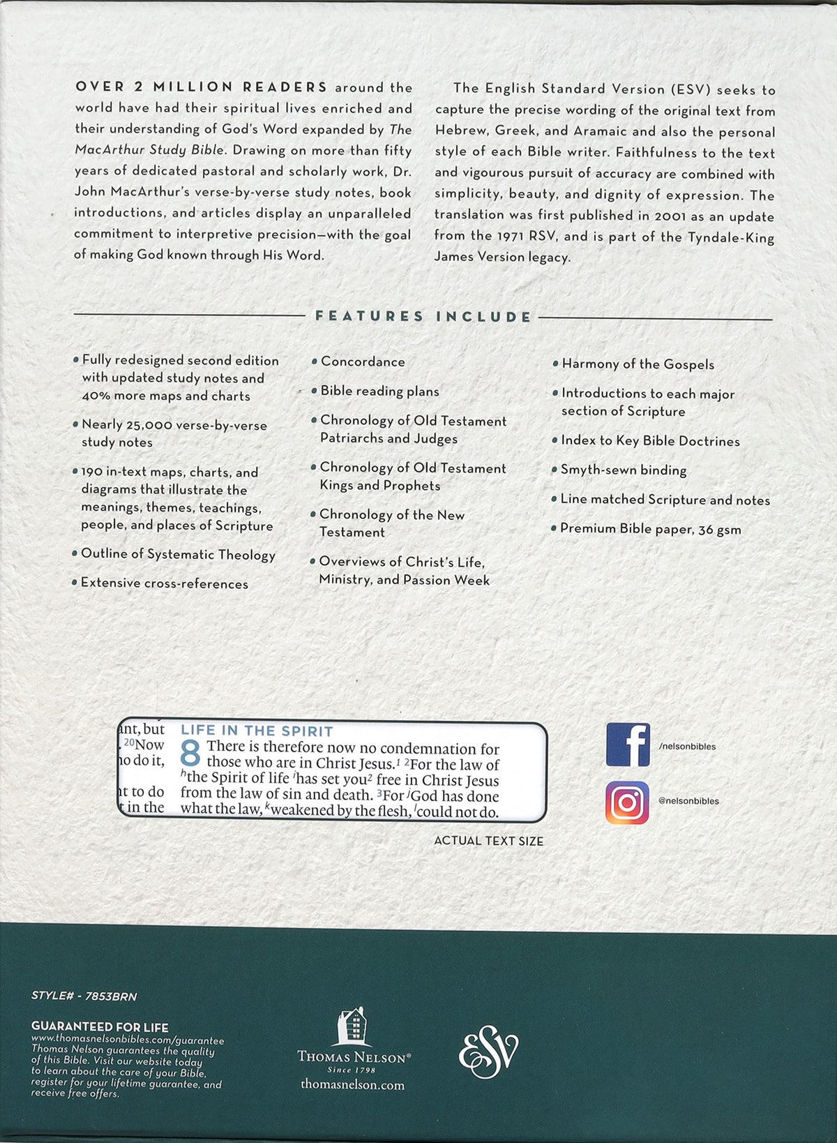 ESV Macarthur Study Bible 2nd Edition Brown Thumb Indexed (Black Letter Edition)
