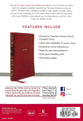 NKJV Reference Bible Super Giant Print Brown Thumb Index (Red Letter Edition)