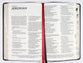NKJV Thinline Reference Bible Large Print Black Thumb Indexed (Red Letter Edition)