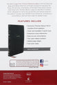 NKJV Thinline Reference Bible Large Print Black Thumb Indexed (Red Letter Edition)