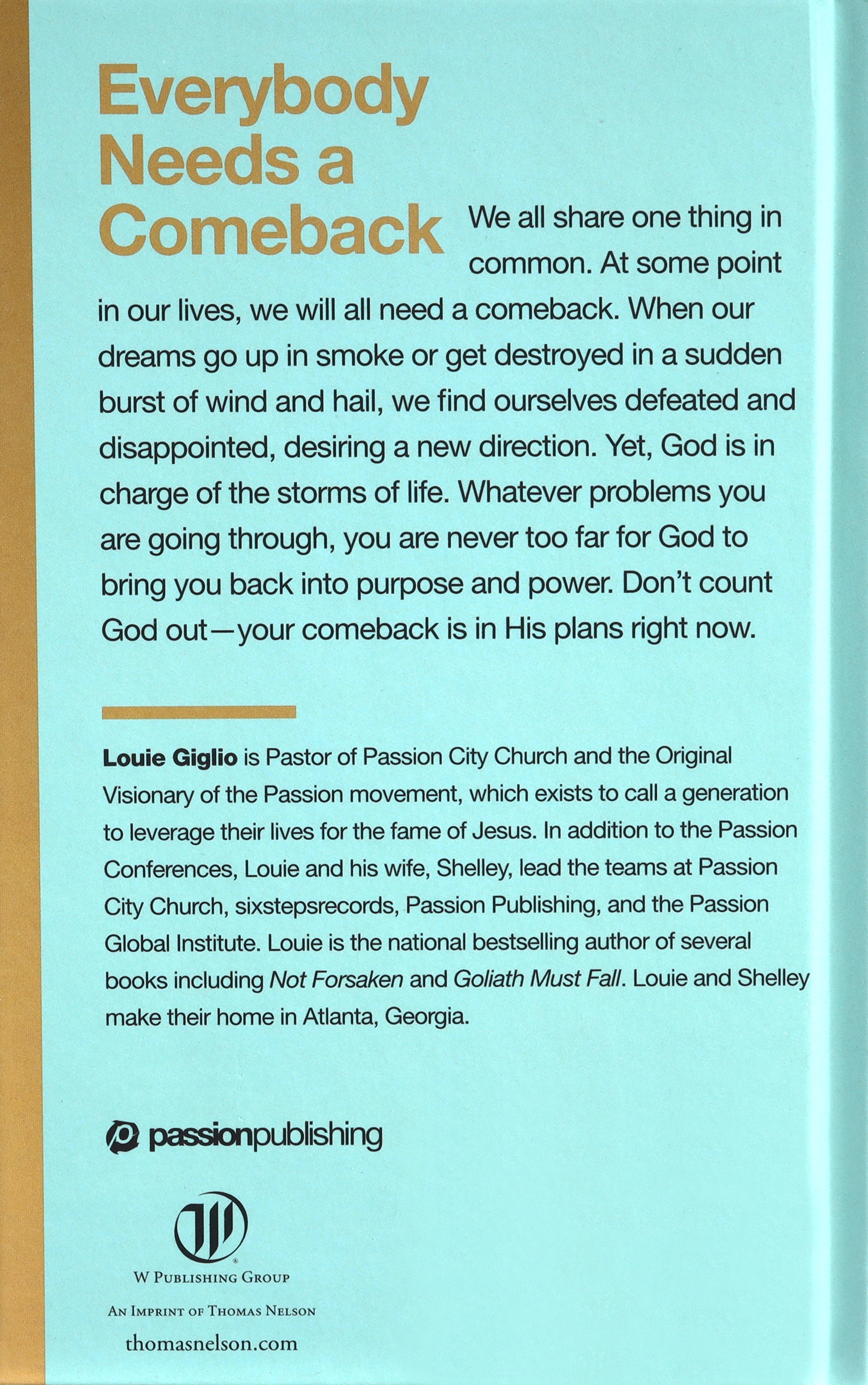 Never Too Far: Coming Back From Defeat and Disappointment to Purpose and Power