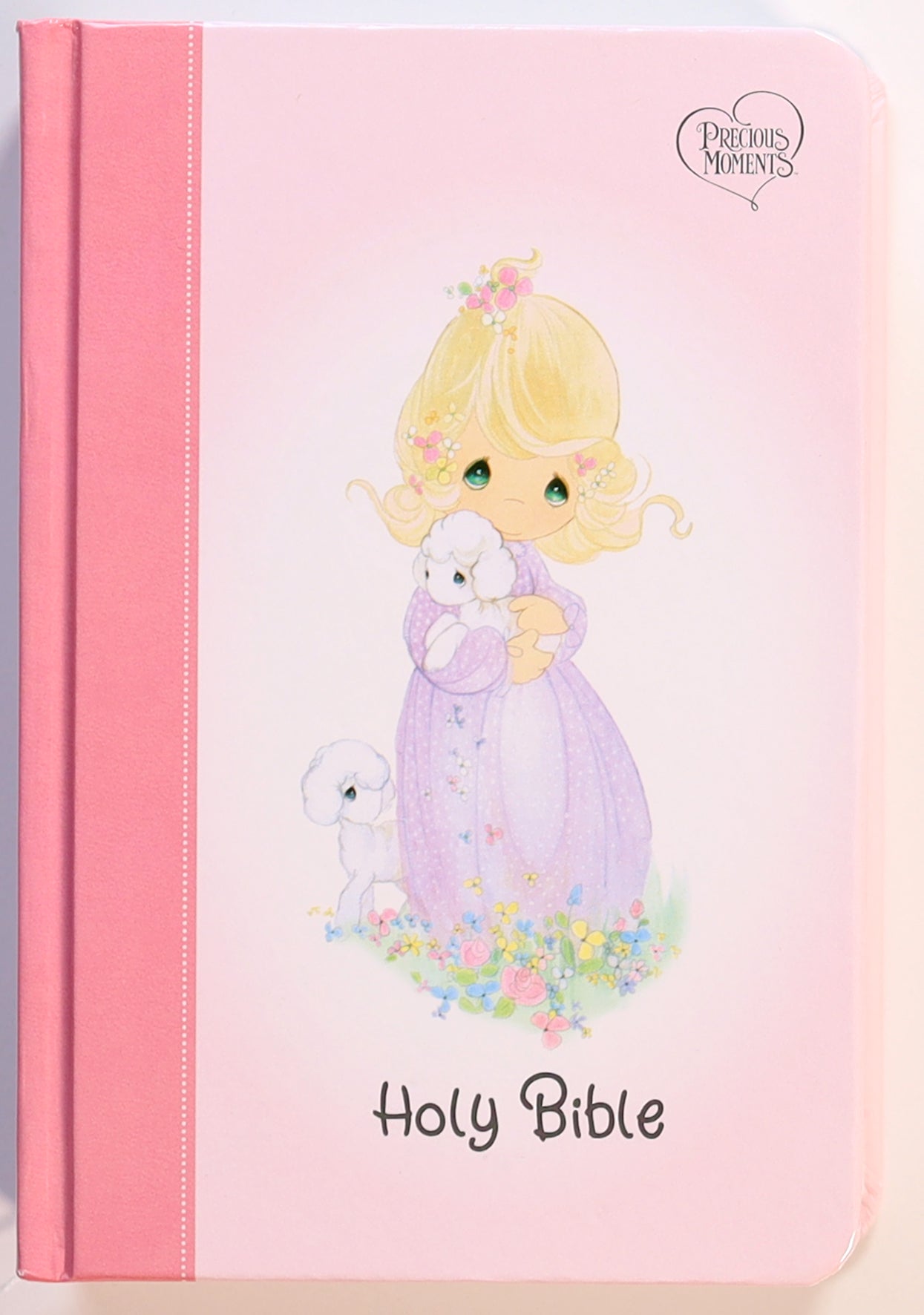 NKJV Precious Moments Small Hands Bible Pink