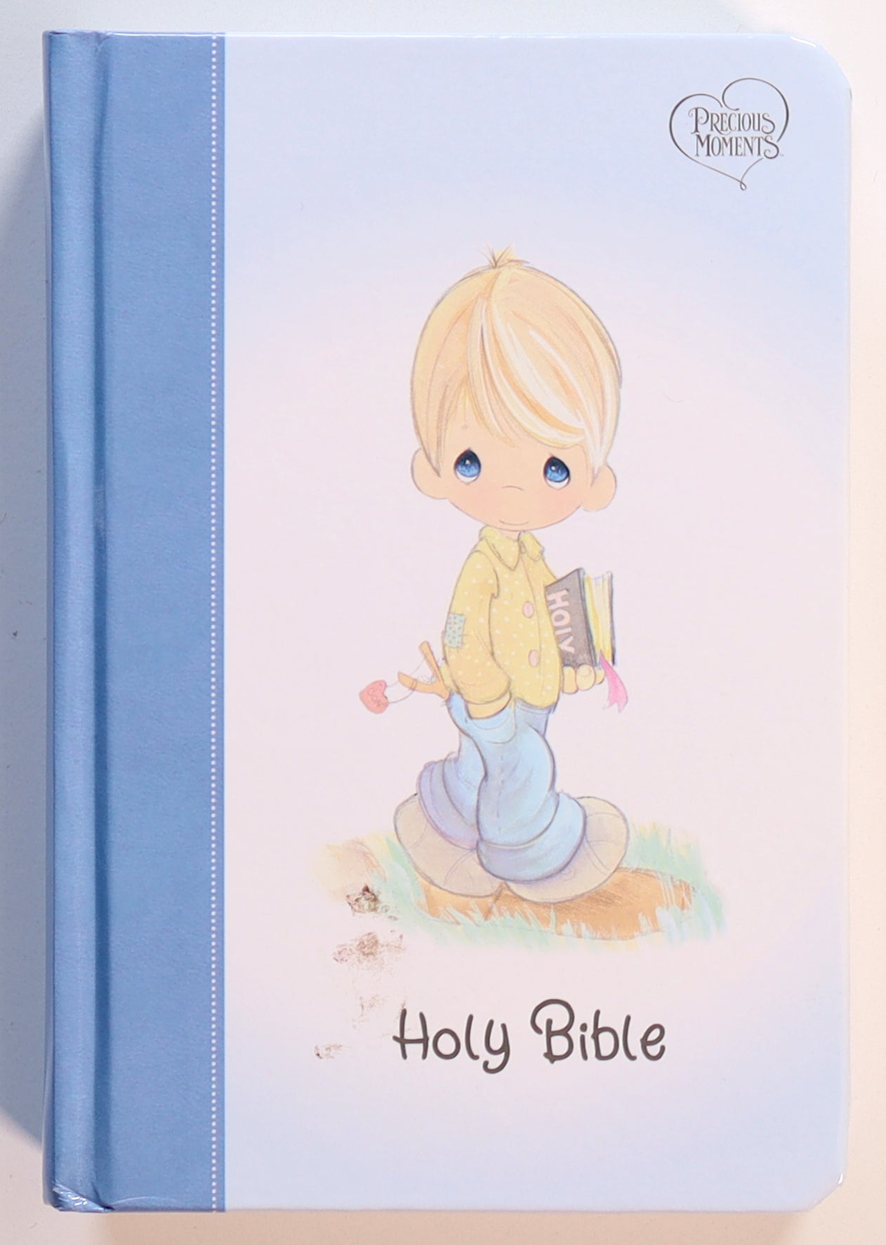 NKJV Precious Moments Small Hands Bible Blue