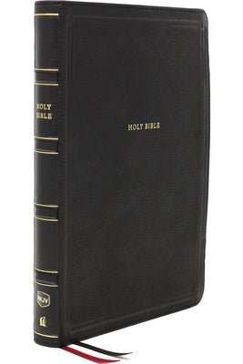 NKJV Deluxe End-Of-Verse Reference Bible Personal Size Large Print Black (Red Letter Edition)